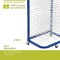 25-Shelf Mobile/Wall Mountable Art Drying Rack for Art Studios & Classrooms, 14.5" D x 17.5" W x 38" H, White